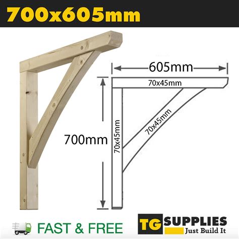 wooden gallows brackets screwfix